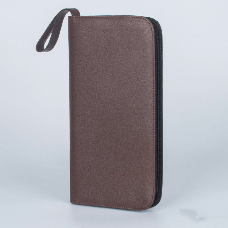 Large PU Leather Pencil Case for 36 Fountain Pens