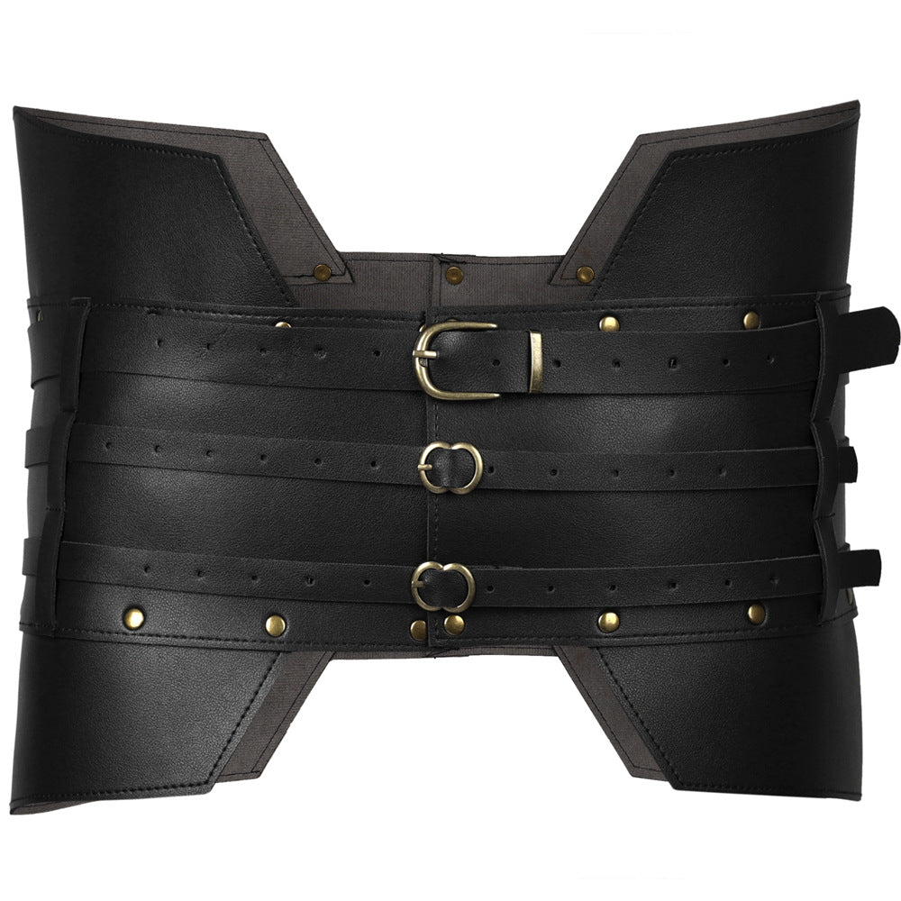 Medieval Steampunk Waist Armor for Halloween Costumes