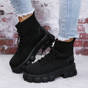 British Style Thin Martin Boots