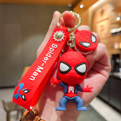 Spider-Man Hanging Keychain Figure for Couples Gift