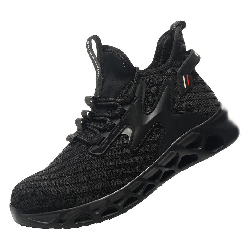 Lightweight Breathable Steel Toe Safety Work Shoes