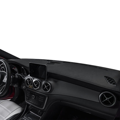 Car Dashboard Sunshade Pad - Leather Interior Accessory