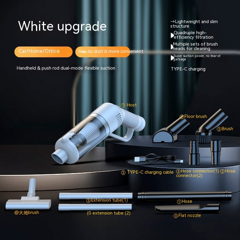 Handheld Wireless Vacuum Cleaner with Blower Function