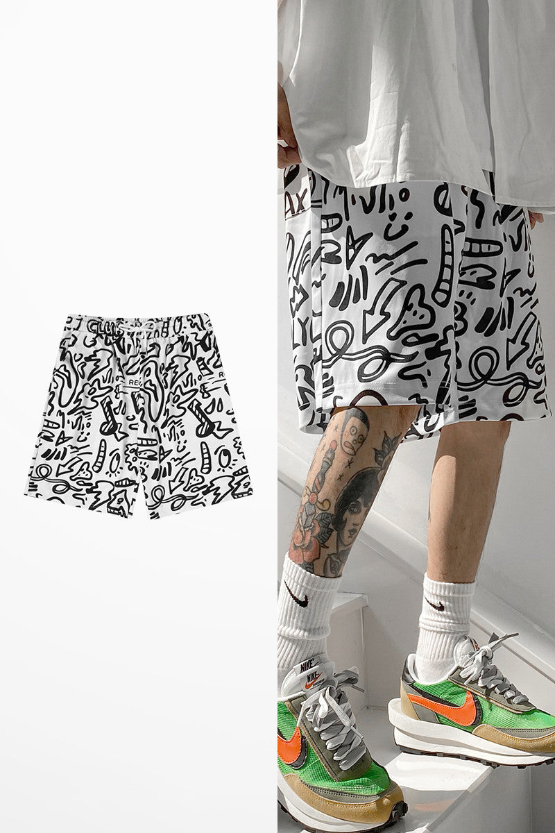 Men's Summer Fashion Trend Loose Cotton Pants