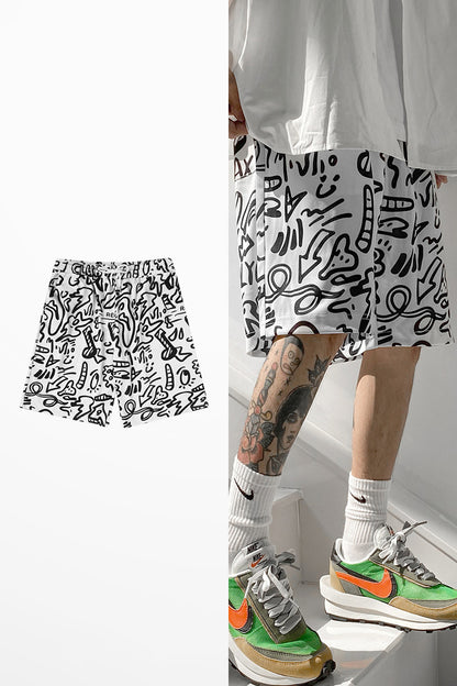 Men's Summer Fashion Trend Loose Cotton Pants