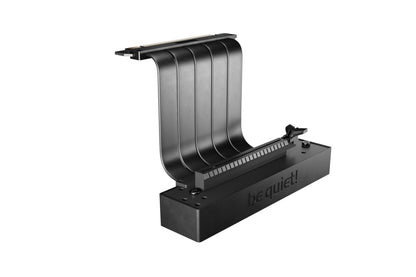 be quiet! Riser Cable Kabel für Einbau von von PCIe 4.0-Grafikkarten mit vertikaler GPU-Montageoption einfache vertikale Installation Schwarz
