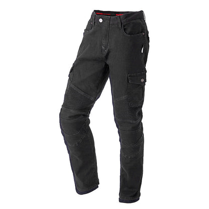 Camouflage Jeans with Racing Belt Protector