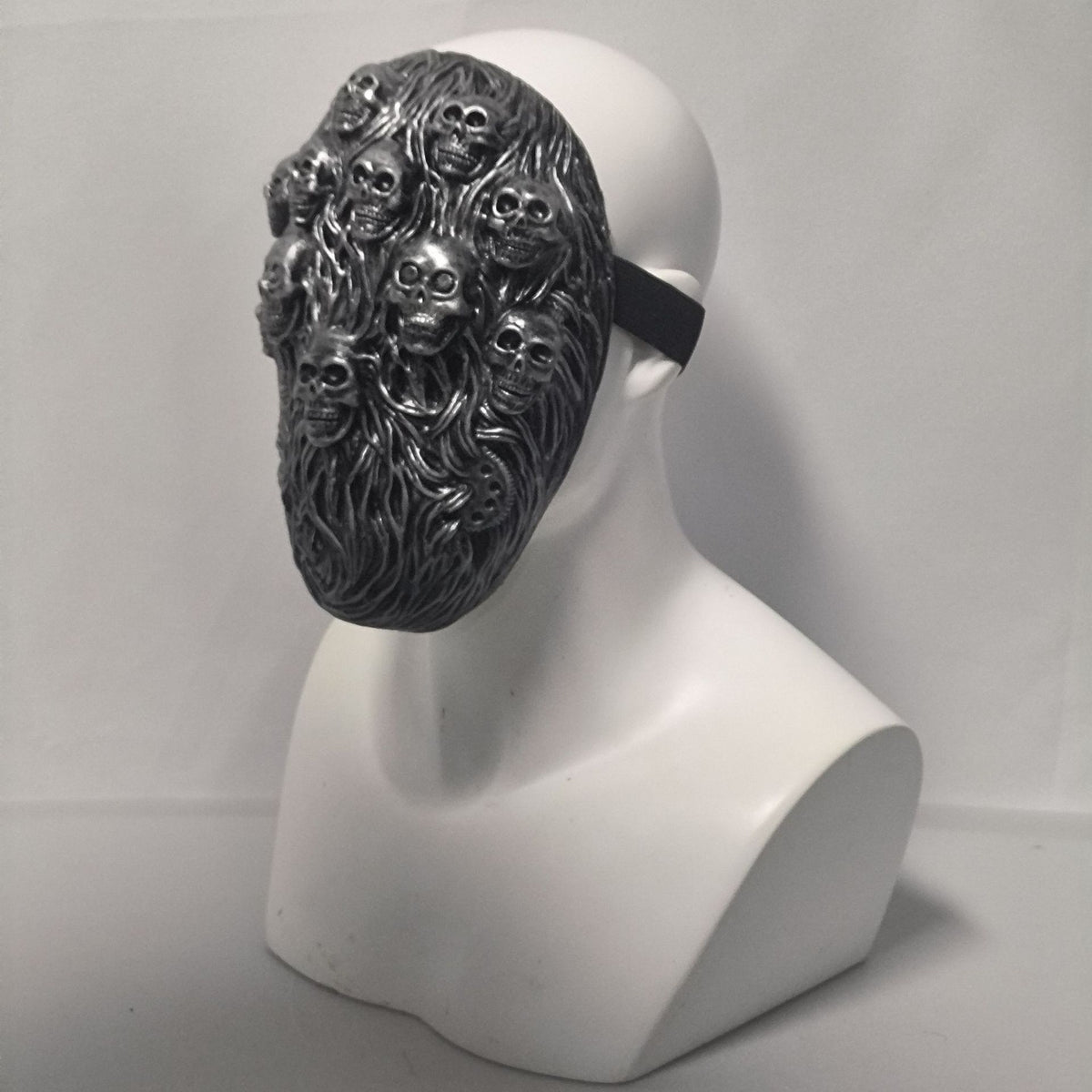 Steampunk Doom Skeleton Mask for Halloween Costume
