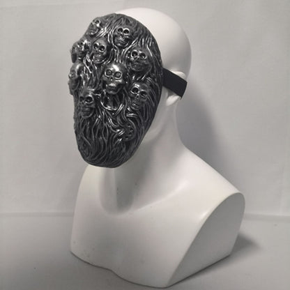 Steampunk Doom Skeleton Mask for Halloween Costume
