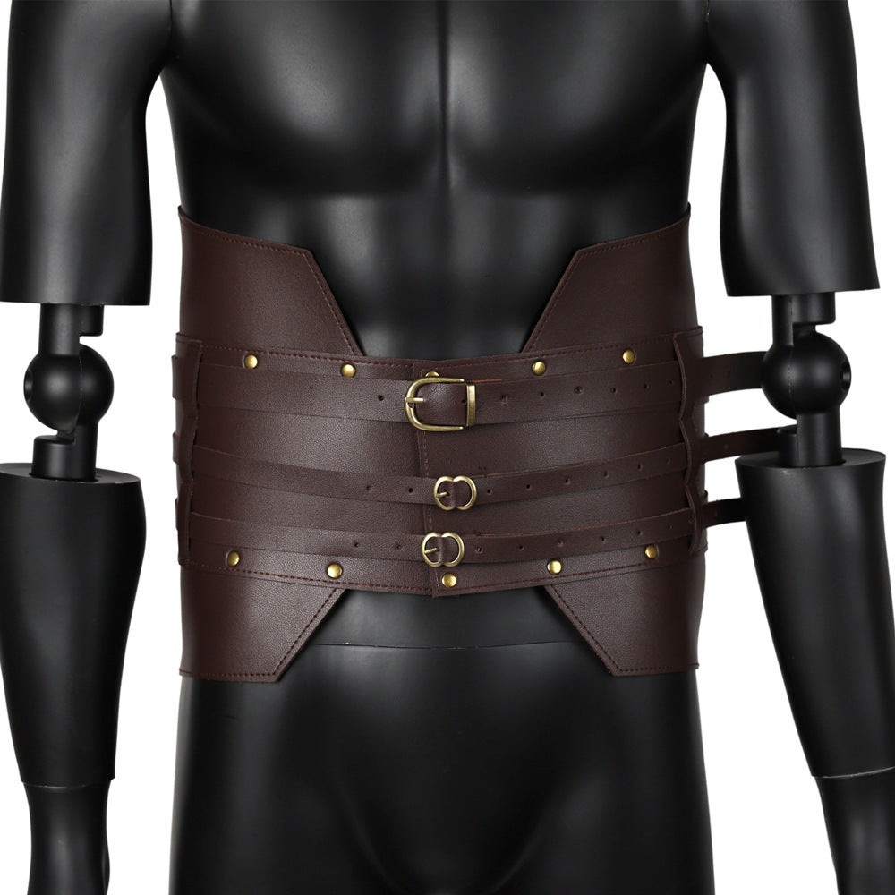 Medieval Steampunk Waist Armor for Halloween Costumes