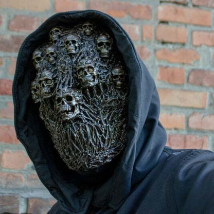 Steampunk Doom Skeleton Mask for Halloween Costume