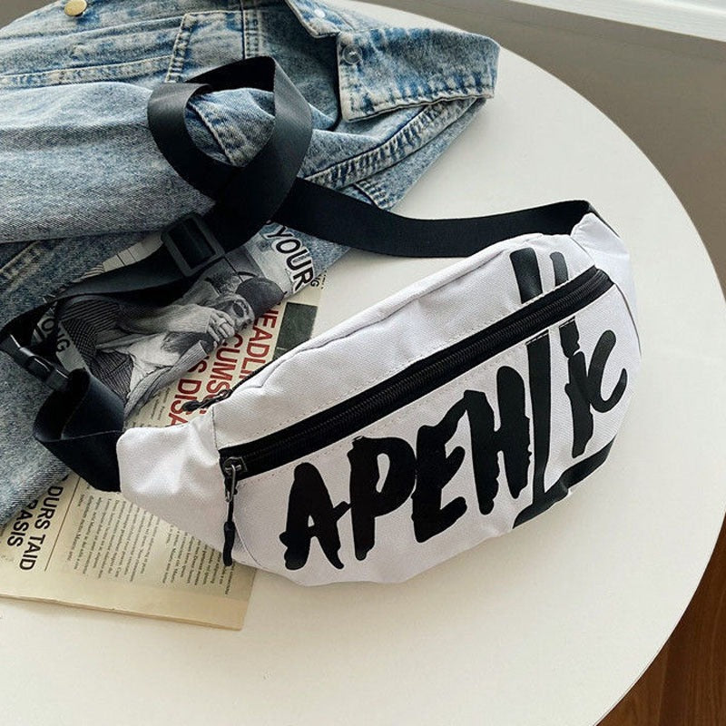 Trendy Large-Capacity Sports Waist Bag for All Ages