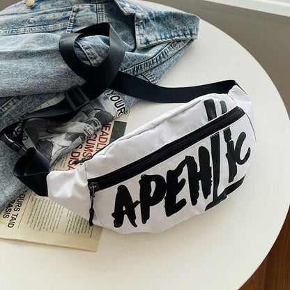 Trendy Large-Capacity Sports Waist Bag for All Ages