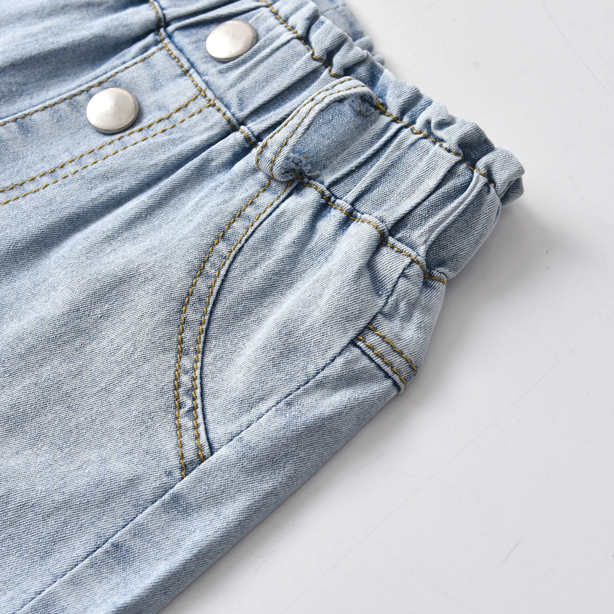 Boys' Summer Denim Shorts for Ages 2-7 Years