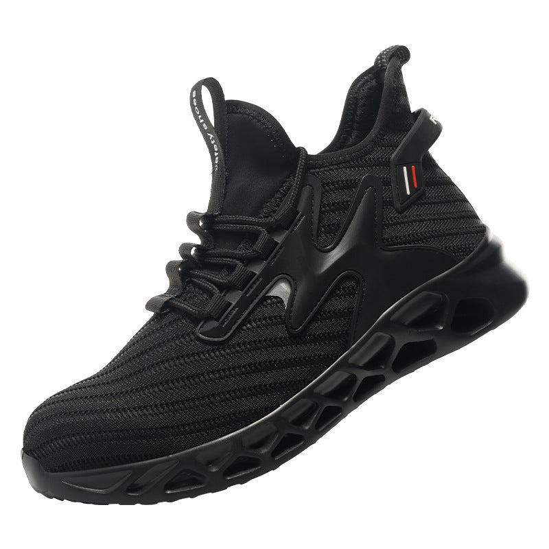 Lightweight Breathable Steel Toe Safety Work Shoes