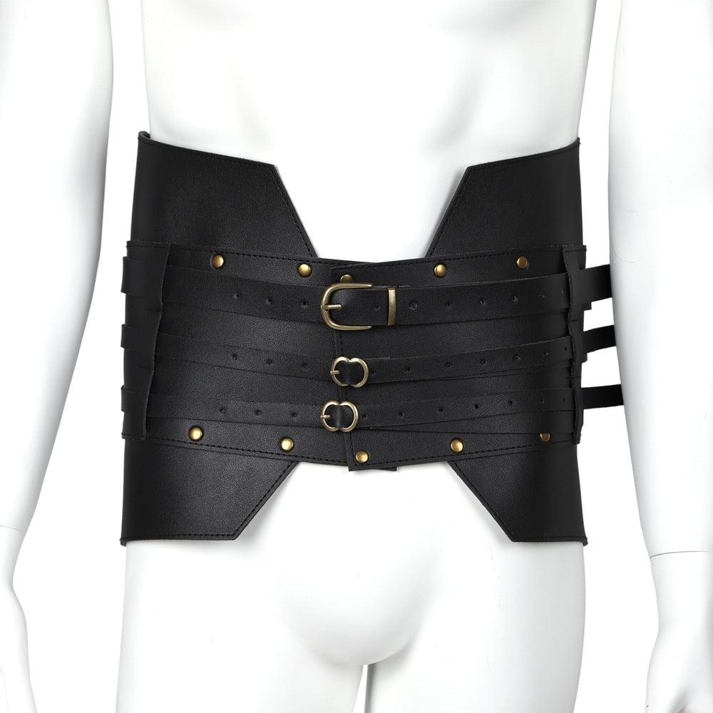 Medieval Steampunk Waist Armor for Halloween Costumes