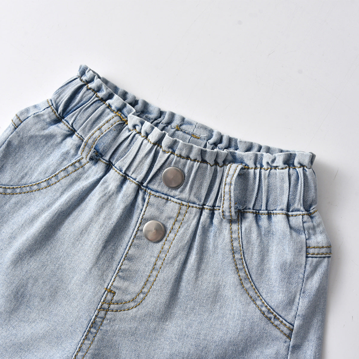 Boys' Summer Denim Shorts for Ages 2-7 Years