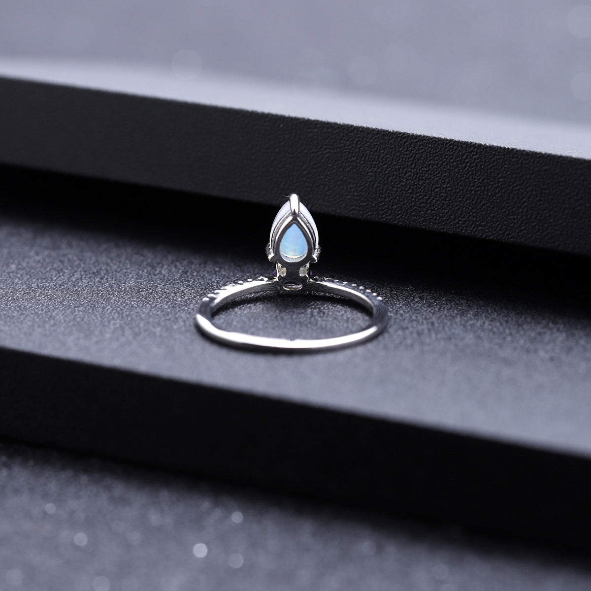 New Fashion Natural Color Gemstone Ring for Women